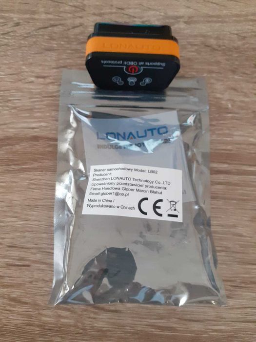 Iphone IOS/Android Interfejs ELM327 OBD II scaner BT4.0