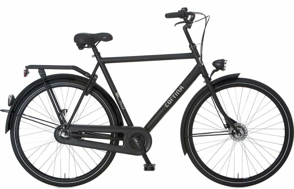 Rower miejski Cortina U1 Black Mat Men 61