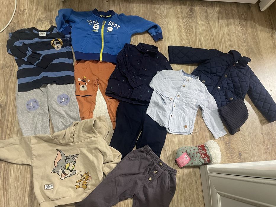 Пакет одягу для хлопчика на 1 рік 80-86см
