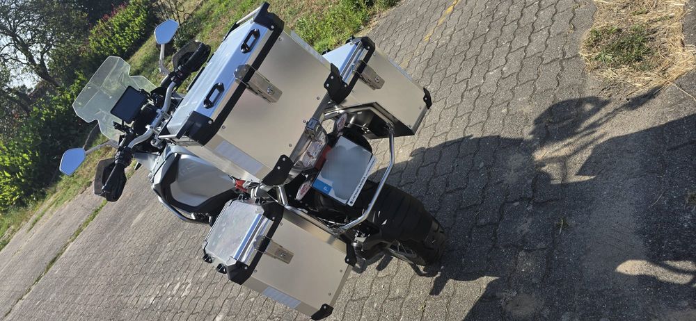 (NOVO) Malas Laterais + Top Case GS 1200 / 1250 Alumínio