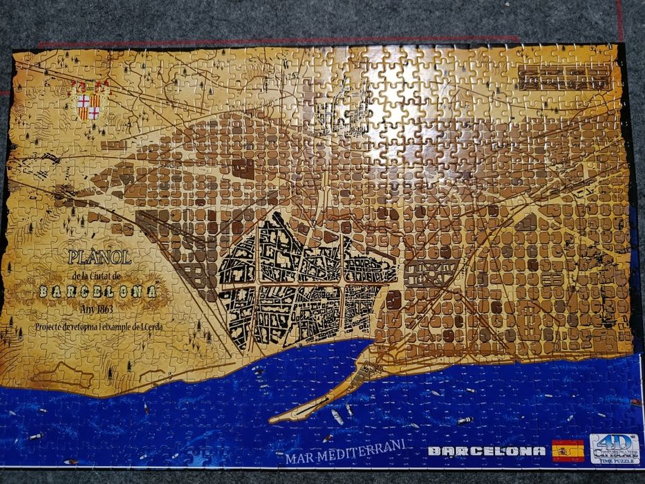 Puzzle Barcelona 4D - 1200 elementów