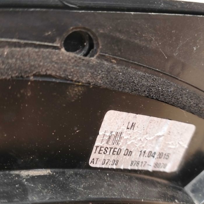 hyundai i20 lift lusterko lewe 8 pinów