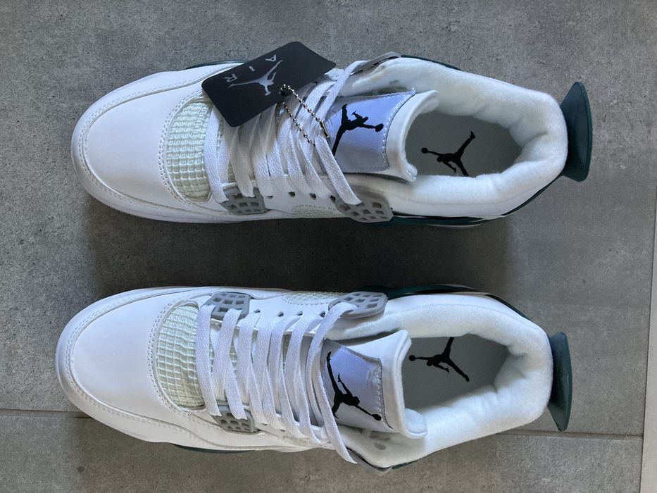 Jordan 4 AJ4 Green Białe Zielone rozmiar 43