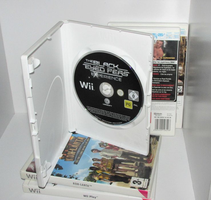 Lote 5 Jogos Wii PAL