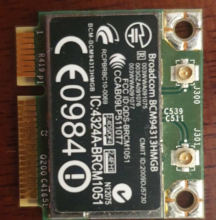 Продам Wi-Fi модуль Broadcom BCM94313HMGB (Mini PCI-E)