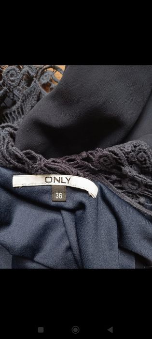 Sukienka granatowa S