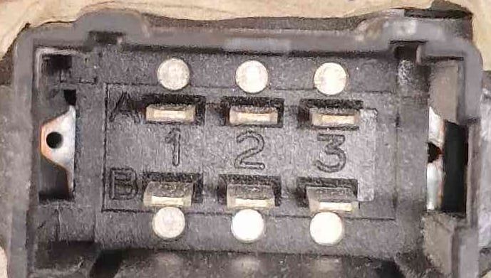 Comando / Botão / Interruptor Vidros Frente Esquerdo - RENAULT ESPACE I