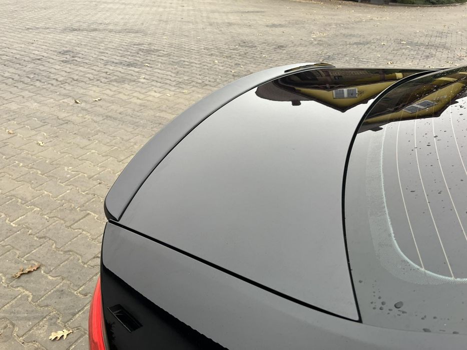 Lotka dokładka spoiler Audi A4 B8 2007/2016 S-Look czarny połysk