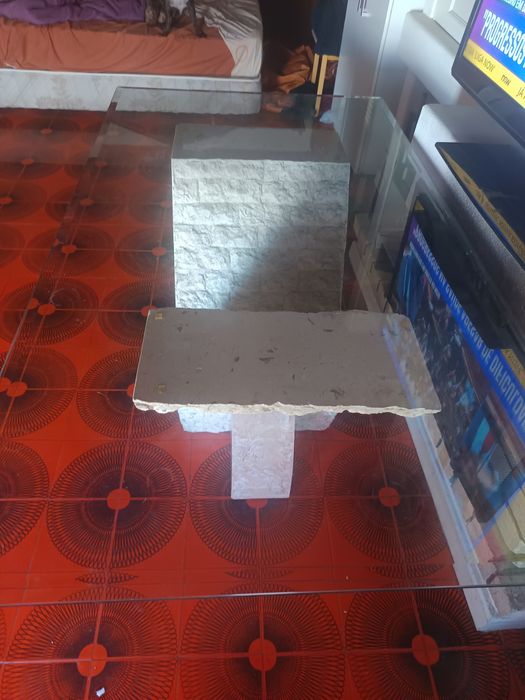 Vendo mesa de de vidro