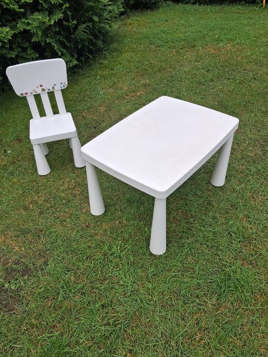 Stolik i krzesełko IKEA Mammut