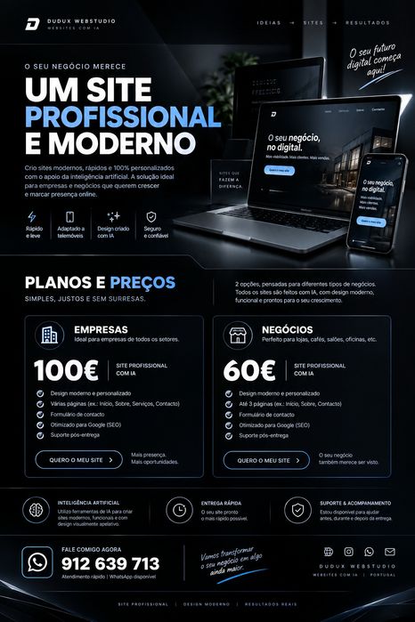 Sites Profissionais para Empresas e Negócios