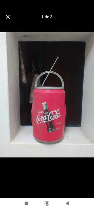 Radio lata coca cola