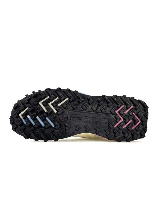 Хіт продаж жіночі кросівки Lacoste Elite Active Beige Grey Pink