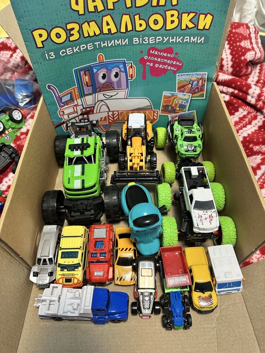 Машинки бокс ціна за все металеві різні + подарунок