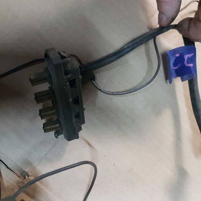 wiązka instalacja stycznik otwarcia klapy seicento cinQuecento punto