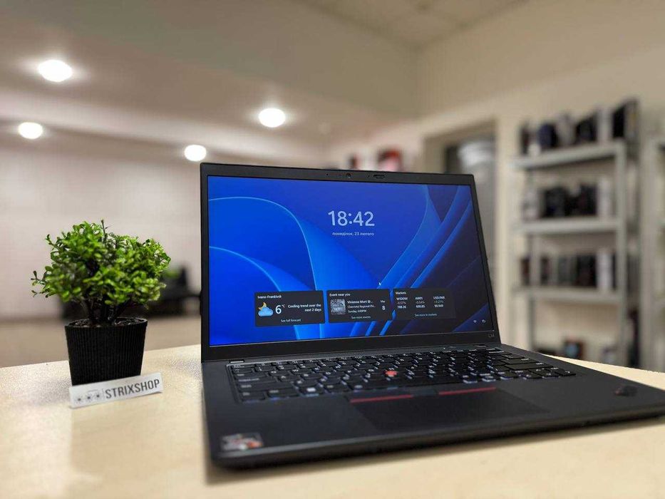 Ноутбук Lenovo L14 Ryzen 5 PRO, 16gb Ram, 256 Ssd, Radeon graphics