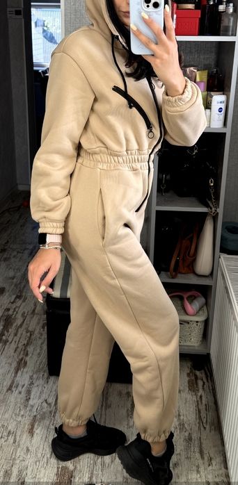 Комбинезон женский зимний осенний на флисе жіночий комбінезон на флісі
