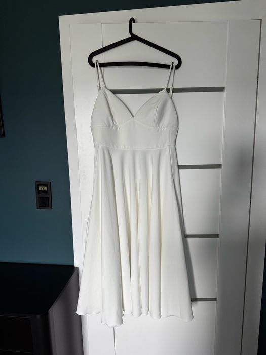 Suknia ślubna biała rozmiar S