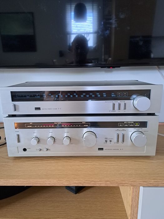 Klasyczny zestaw stereo Sansui A-5  T-5