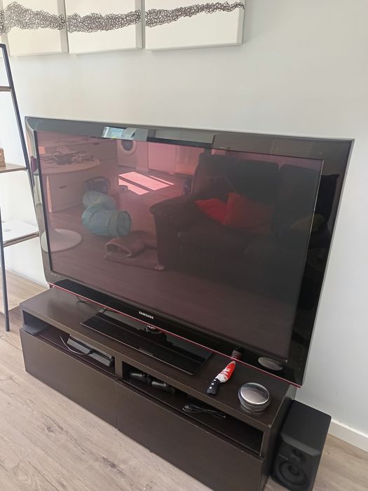 TV Samsung Plasma 50” Full HD – PS50B530 – Bom Estado