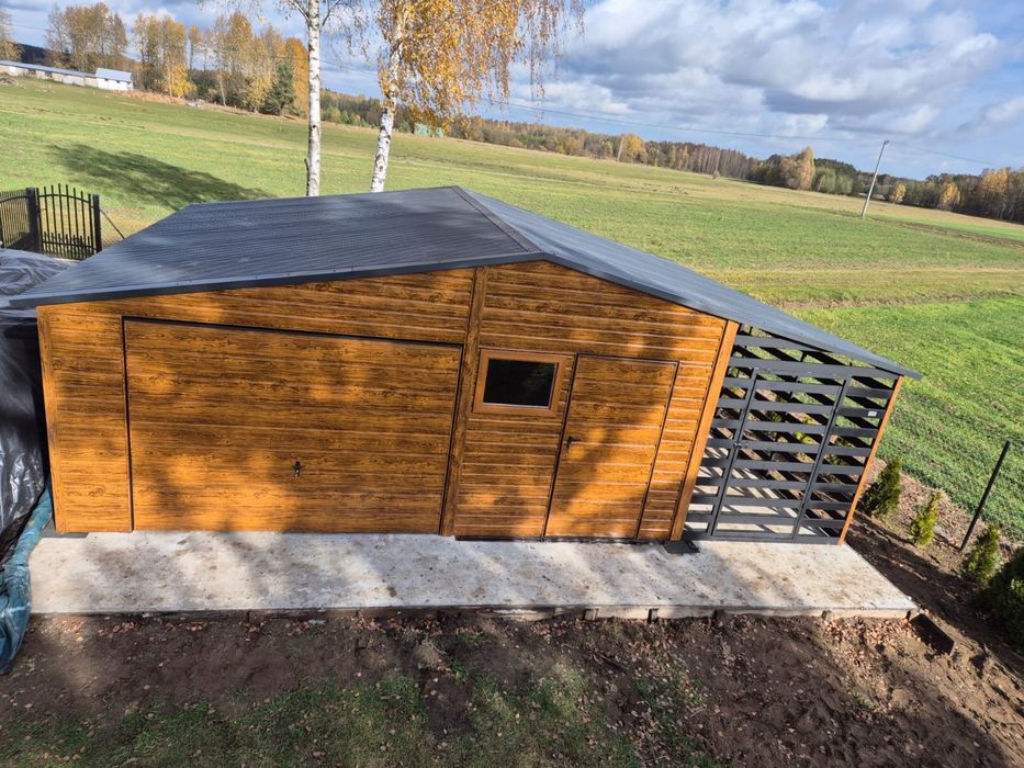 Garaze Wiaty Hale Drewutnie