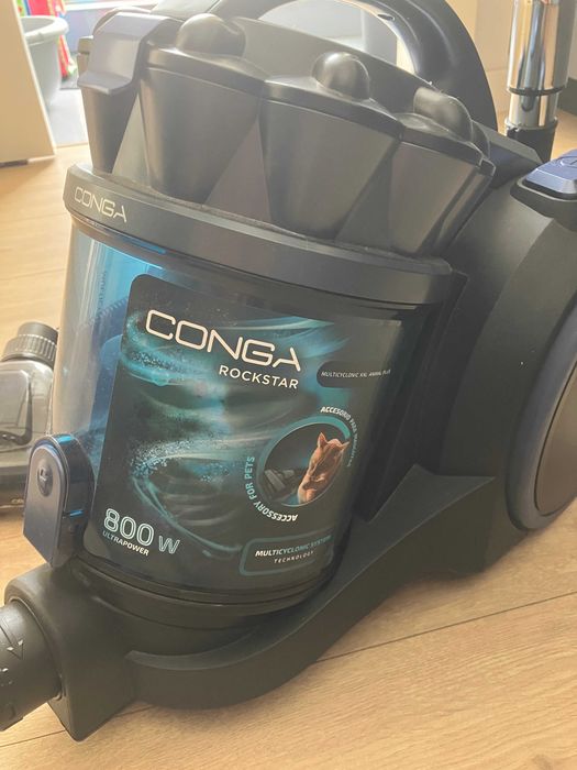 Aspirador Conga Rockstar XL Animal Plus 800W, 4L