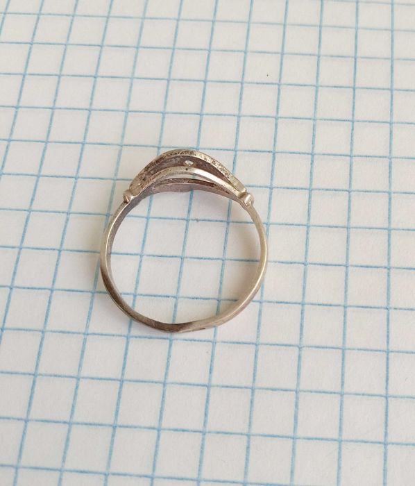 Колечко кольцо вінтажне Срібло 925 проба. Зірочка. СССР