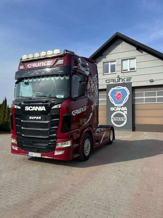 Scania S450  Scania s450, Klima postojowa , skóry,