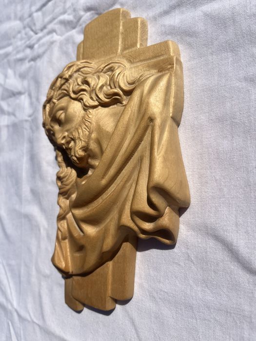 Płaskorzeźba drewniana Jezus