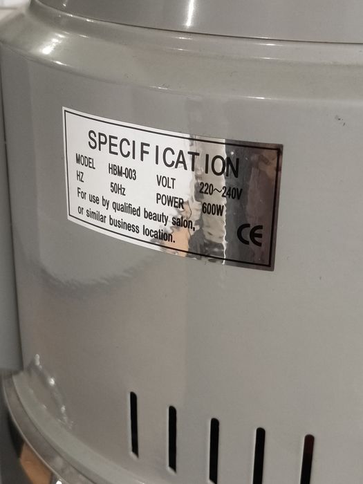 Cabeleireiro - Vaporizador profissional com pé