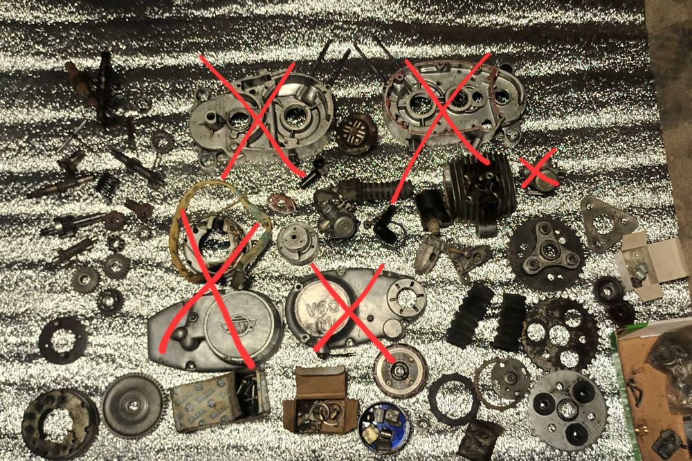 Запчастини на мопед Карпати V-50