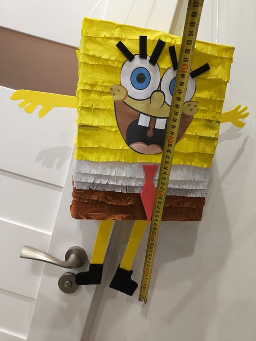 Duża piniata urodziny SpongeBob ekspresowa wysyłka