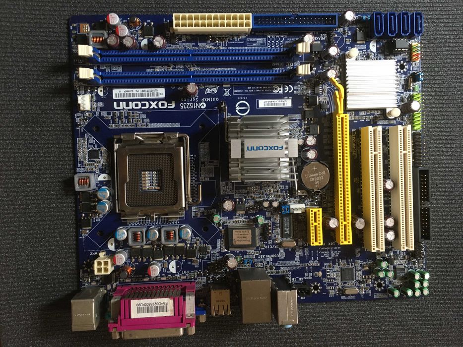 Motherboard Foxconn G31MXP (LGA775 DDR2 iG31 SATA IDE PCIe