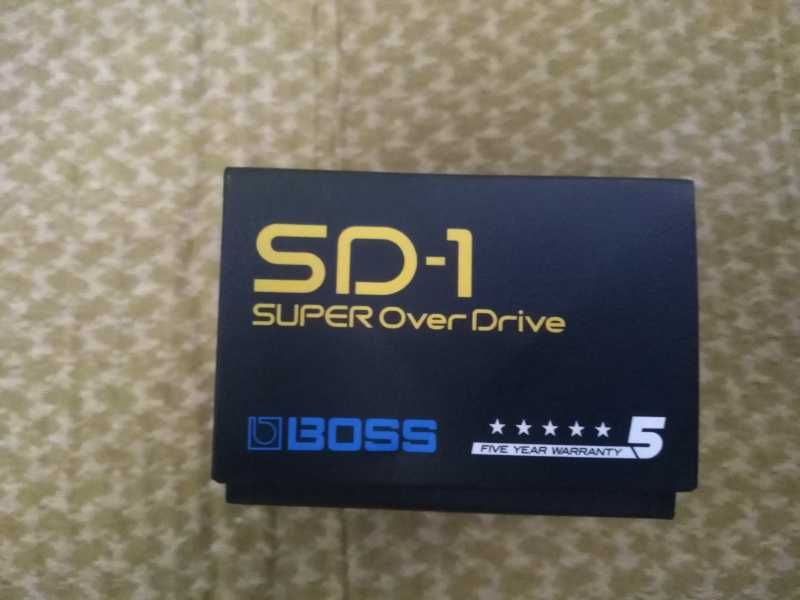 Reservado Pedal Boss SD-1 Super OverDrive (Como novo)
