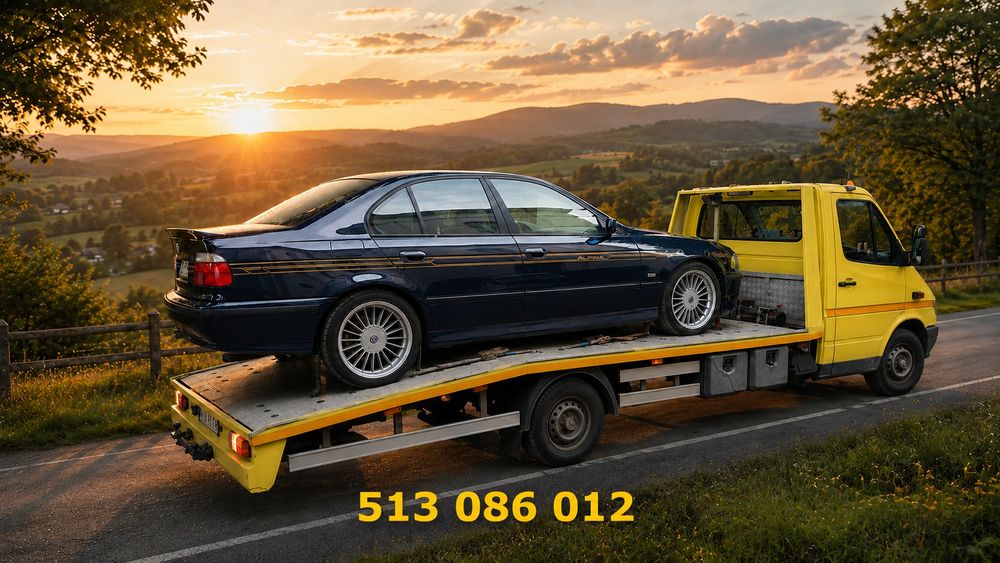 Pomoc drogowa  - laweta - auto transport - Poznań a2/s11