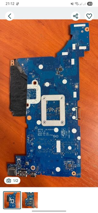 Материнская плата HP 250 g8 GPT 52 LA-K 201P rev - 1