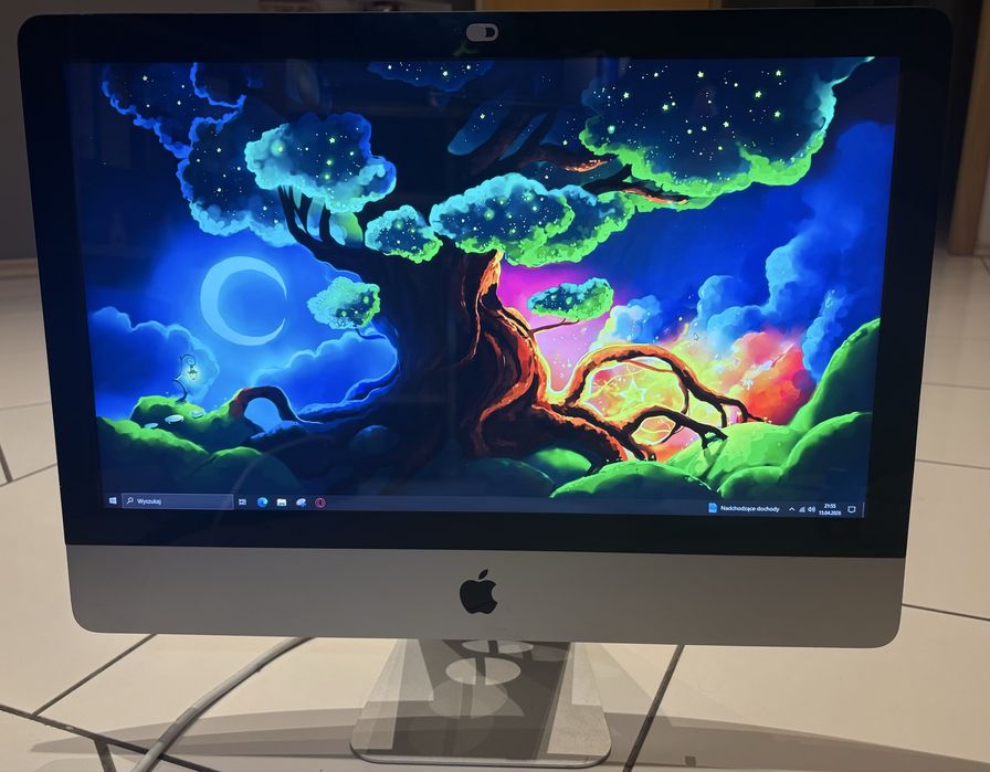 Komputer iMac Apple 21,5’  4K i3 piekielnie szybki dysk 250SSD