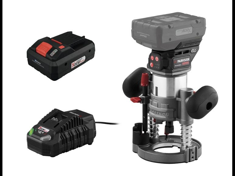 NEW!Parkside PerformanceАкум  фрезерна машина 3 в 1 PMFAP 20-Li A1