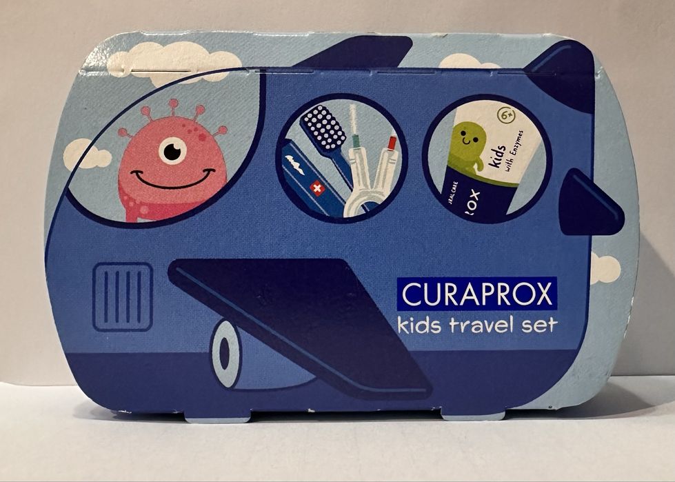 Зубна паста «Curaprox», Дитячий дорожній набір «Curaprox».