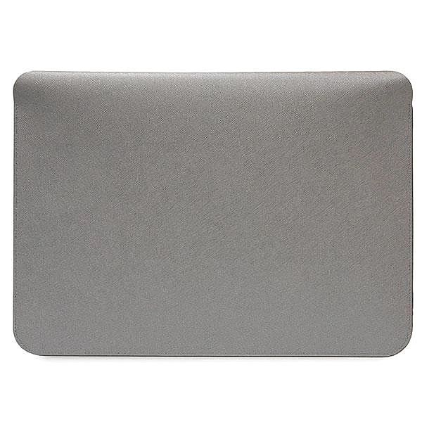 Pokrowiec Karl Lagerfeld Saffiano Karl&Choupette na laptopa 16" - sreb