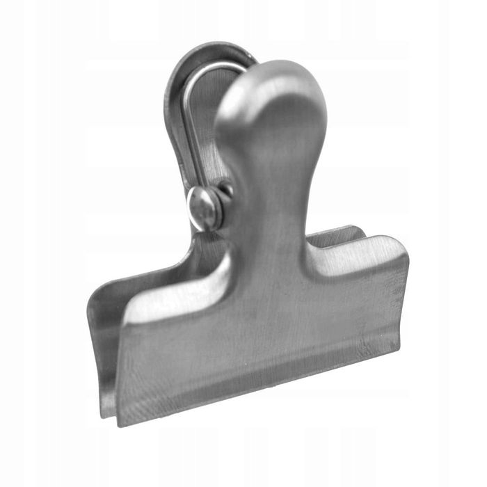 klipsy klips do opakowań torebek stal 8cm. / 2szt.
