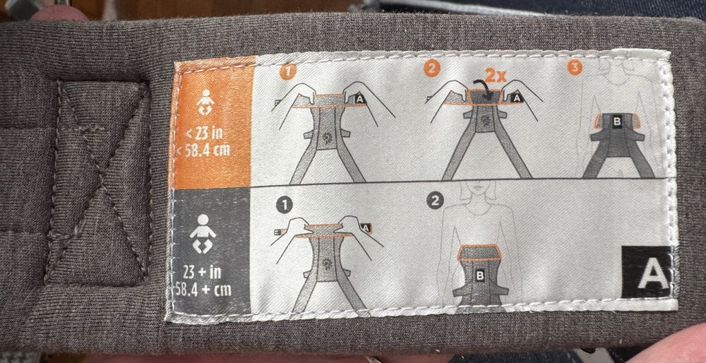 Marsupio porta bebe ergobaby embrace