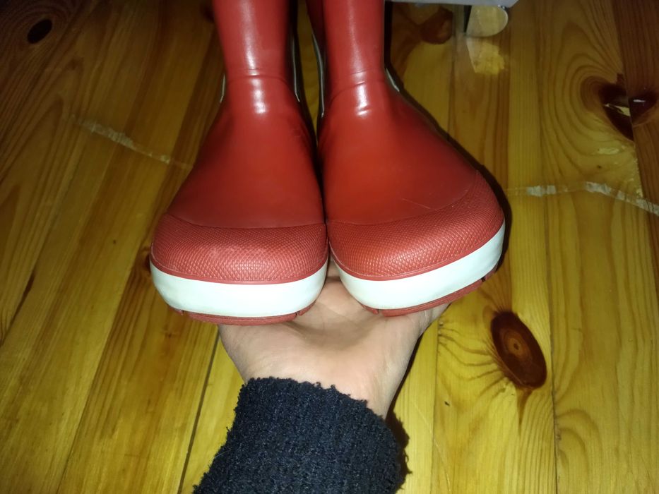 Гумові фірмові чоботи калоші для дитини Tretorn р.35