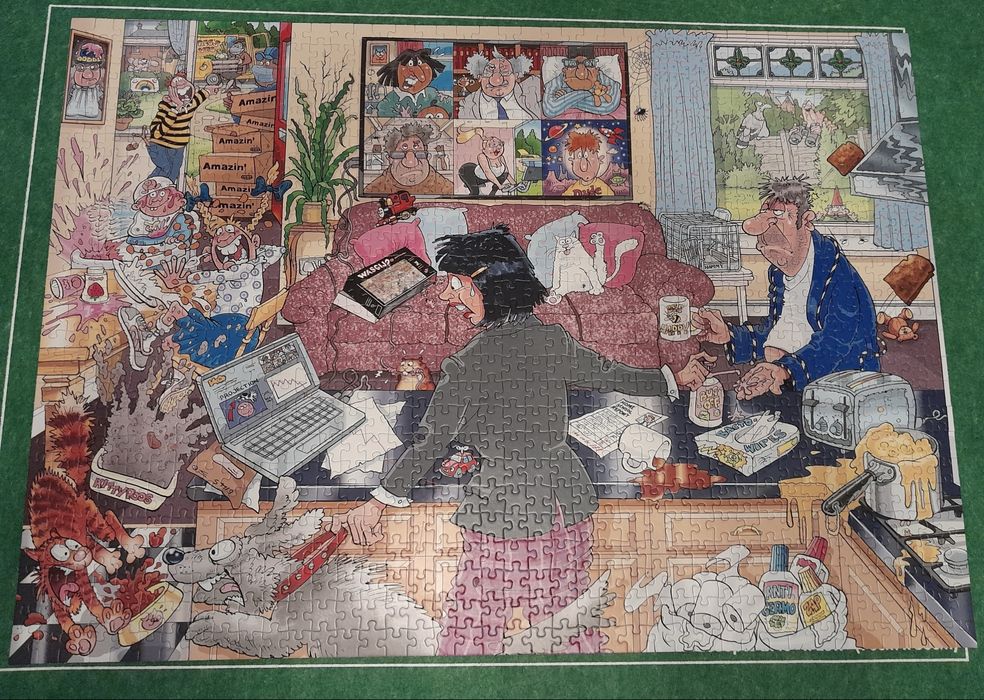 Puzzle Wasgij Destiny Nº24 Original – 1000 Peças – Completo