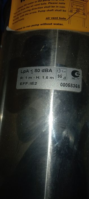 ⁵Насос СПЕРОНІ високого тиску..мот 2.2квт.новий гарантія 2р.