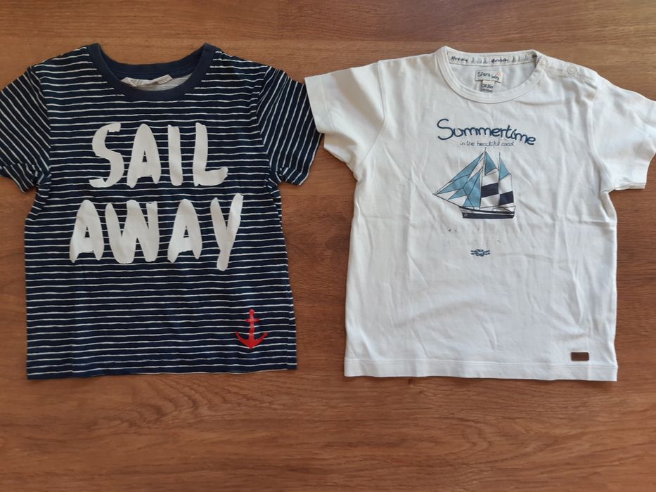 calções, tshirts e polo, menino, 3 anos