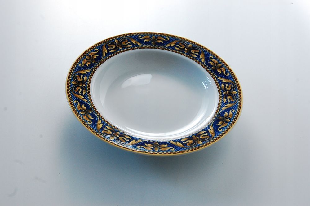 piękny głęboki talerz porcelanowy bavaria