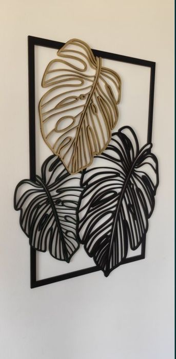 Monstera obraz ażurowy