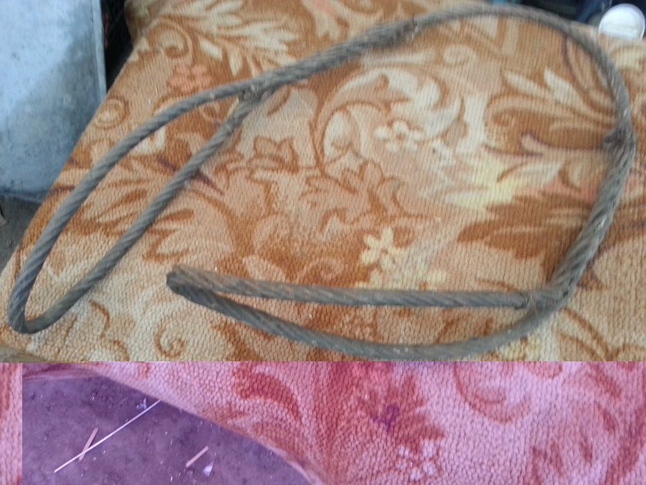 трос буксировочный стальной 300