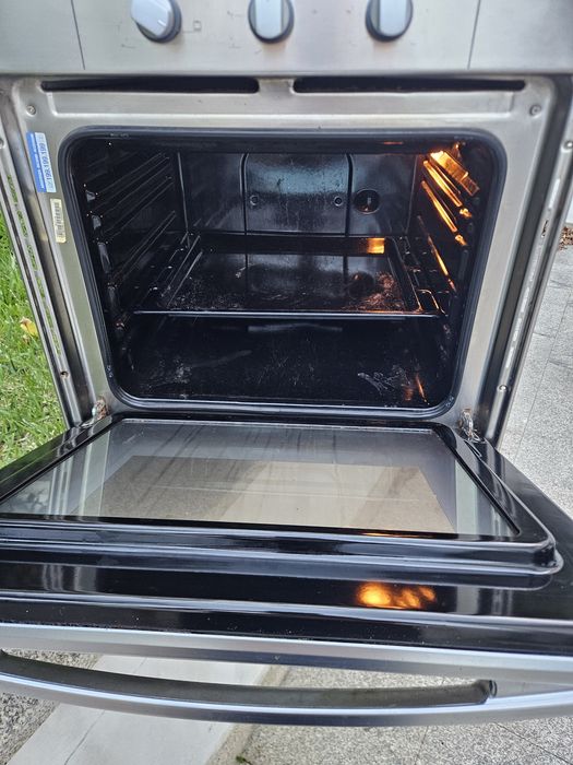 Forno a funcionar